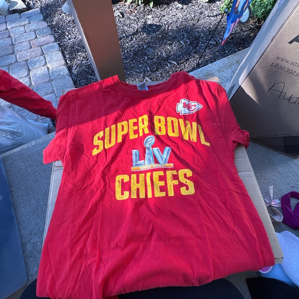 Super Bowl Chiefs  Red T-Shirt